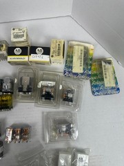 Lot of 65! Various Ice cube & Control Relays – Allen Bradley, IDEC, Etc.