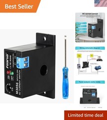 Adjustable 0.2-30A AC Current Sensing Relay Switch for Precise Monitoring