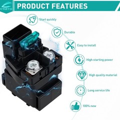 Starter Solenoid Relay for Arctic cat 400 500 4×4 1998 – 2005375 2×4 2002400