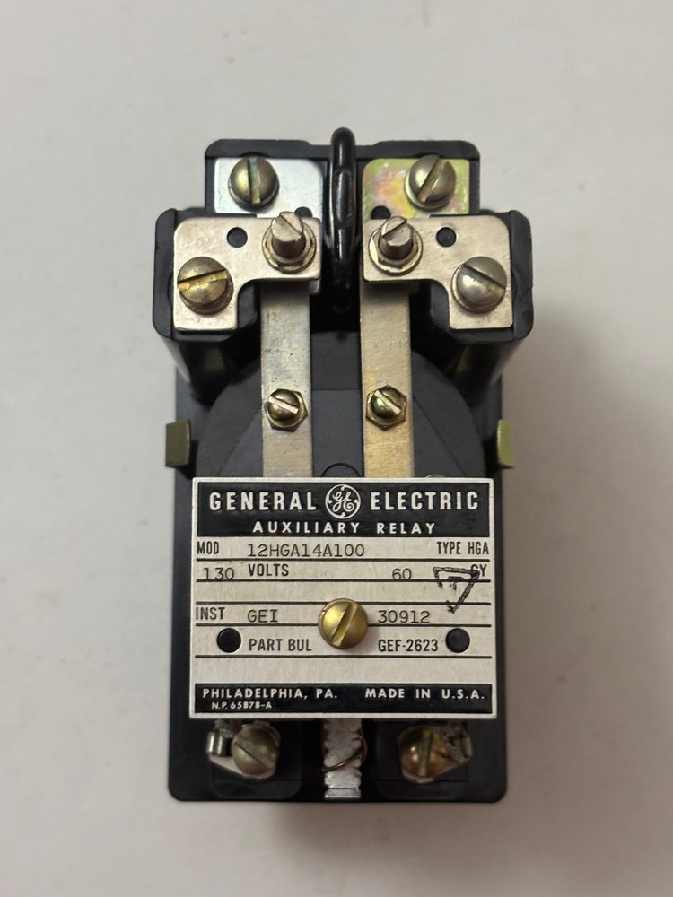 GE Relay Type HGA 12HGA14A100