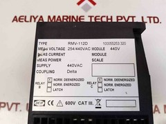 Deif RMV112D Protective Voltage Relay 254/440VAC