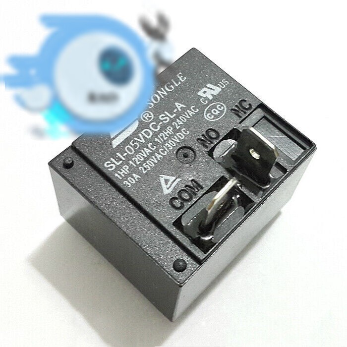 10Pcs SONGLE SLI-05VDC-SL-A Power Relay 30A 250VAC 4 Pin~