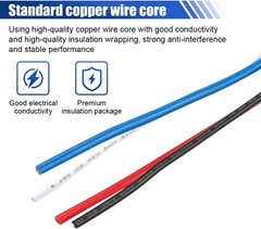 4 Pin 40/30 AMP 12V DC Car Relay Kit, Waterproof Tinned Copper Wires, Heavy Duty