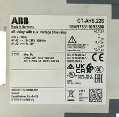 ABB CT-AHS ELECTRONIC TIME RELAY CT-AHS.22S 1SVR730110R3300