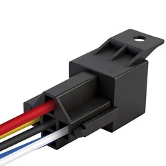 2 Pack 48V 40/30A Car Relay Harness, 5-Pin SPDT, 12AWG Harness Sockets, Autom…