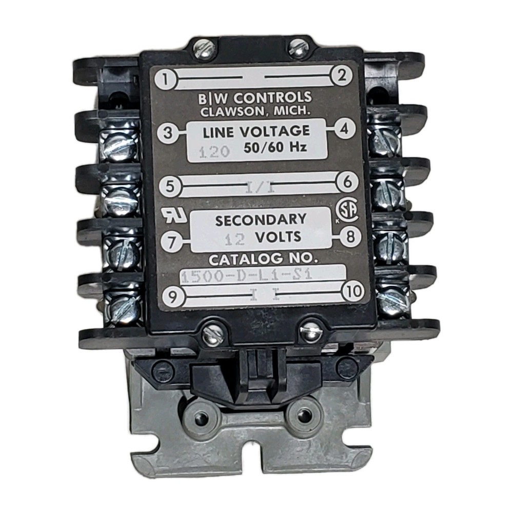 BW Controls Ametek 1500-D-L1-S1 Liquid Level Control Relay 120V Induction Switch