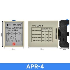 3 Phase Reversal Controller Sequence Relay APR-3 -4 Failure Protection 220/380V