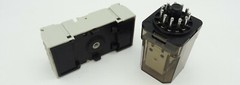 2x Socket Relay SCHRACK RN 301024 Plug-In Relay 24V DC 3W 5A 11-poil Socket Z345