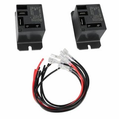 2PCS Power Relay SPST(1 NO) DC12V Coil 30A SPST 120 VAC HF105F-4-DC12V-8X