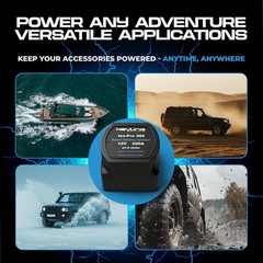 Elite 300 Amp Dual Battery Isolator – Voltage Sensitive Relay, Zero Power Loss