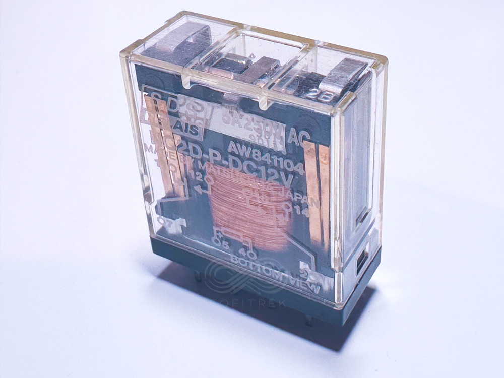NC2D-P-DC12V AW841104 SDS RELAIS High Power Relay 12VDC DPDT-CO 5A 250VAC 8-Pin