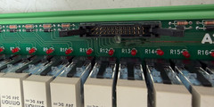 👀ASCO 24 CHANNEL RELAY MODULE 5600597 W/ 24 OMRON 24 VDC RELAYS G2R-1-S(S)