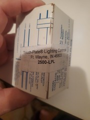 NEW NEW TOUCH-PLATE RELAY 2500-LPL 20AMP LIGHTING CONTROL RELAY NEW NEW. NEW