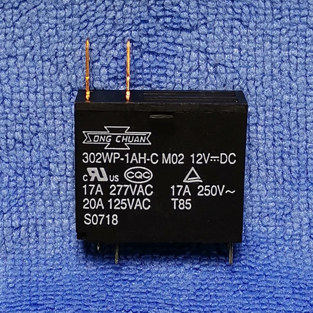 1pc 302WP-1AH-C M02 12V DC 17A 4pin Power Relay Original SONG CHUAN