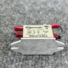 Magnecraft Grayhill 70S2-01-A-05-S Panel Mount Relay Used