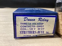 STRUTHERS DUNN DUNCO A311XBXP COIL 120V 60CY RELAY CONTACTS DPDT #109G129*CO