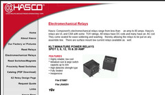 QTY (6) KLT1A15DC48 HASCO 48V 15A SPDT 1 FORM A RELAYS