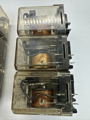 Potter & Brumfield KU-90075 1/4HP 10A Relay 24v dc coil 1 NO 1 NC Lot of 9
