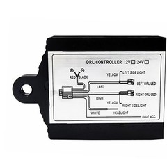 DRL Controller Car Auto LED Daytime Running Light Relay Harness Dimmer
