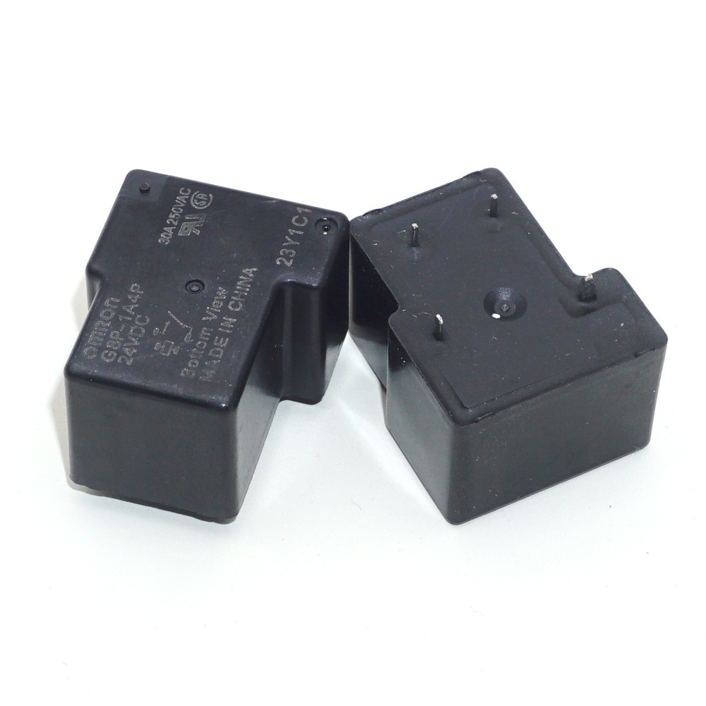 G8P-1A4P 24VDC Power Relay 30A 250VAC 4 Pins x 5PCS