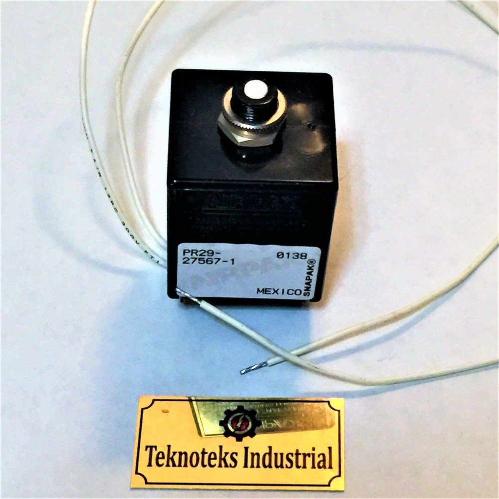 AIRPAX PR29-27567-1 RELAY 20A 32VDC 125VAC