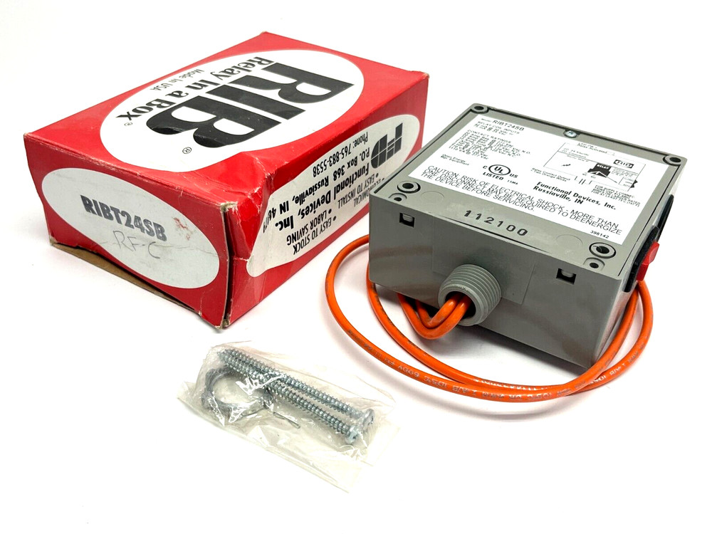 Functional Devices RIBT24B Power Relay SPDT 20A 24V NEMA 1