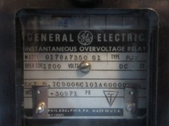 New GE 0178A7350G1 Instantaneous Overvoltage Relay Type PJV General Electric NIB