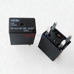 5 pieces Used SONG CHUAN 301-1A-C-R1 U03 12VDC Relay