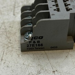 POTTER & BRUMFIELD 27E166 Relay Sockets 5A 300V