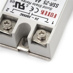 24V-380V 25A SSR-25AA Solid State Relay Module 80-250VAC AC–dx