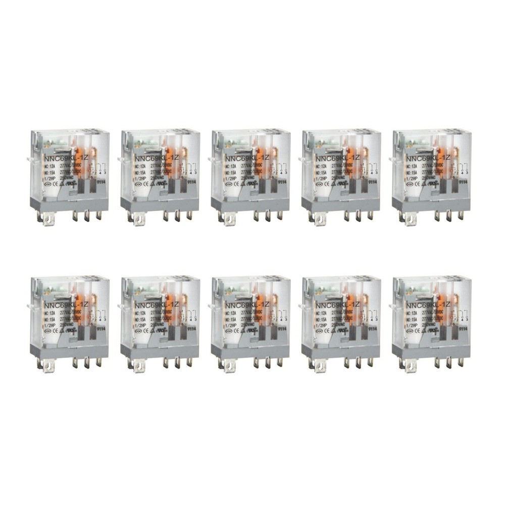 10 pcs G2R-1-SND(S) 24VDC Power Relay Replacement for Omron G2R-1-SND DC24(S)