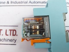 Releco Serie QR-C C9-A41 DX Miniature Relay With Base E92191 2 Poll 6A 250Vac