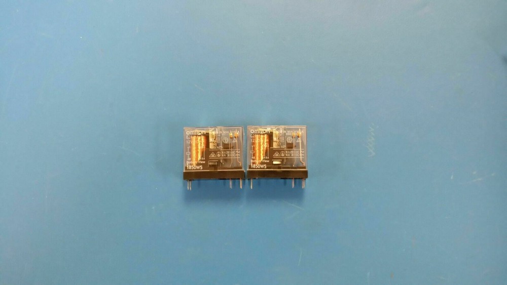 (2 PCS) G2R-1A-E-DC12 OMRON POWER RELAY SPST-NO 12VDC 16A