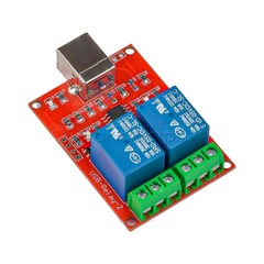 5V USB Relay 2 Channel Programmable Computer Control For Smart Home