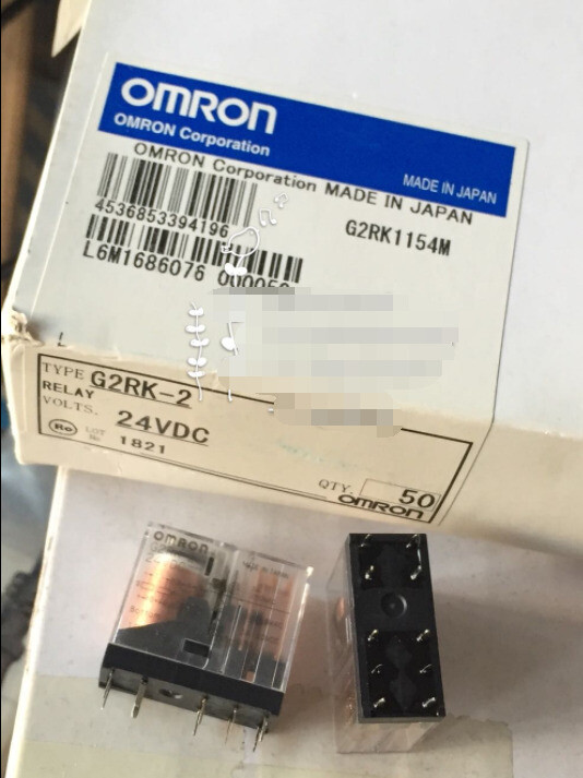 5PCS New Omron G2RK-2 G2RK2 24VDC Relays Brand