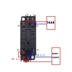 H3Y-2 /4 12V Relay Small Time Timer Control Switch Cycle Delay Display Digital