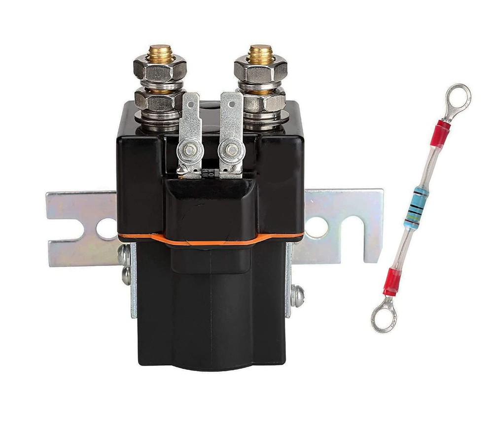 48V Golf Cart Solenoid, 4 Terminal, Fits DS, Precedent, SW80-2028P, 101908701
