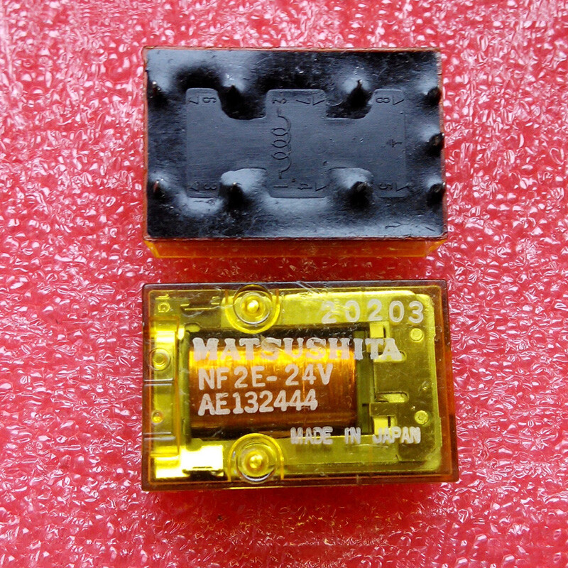 5Pcs MATSUSHITA NF2E-24V AE132444 Relay 9Pins