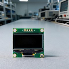 1.3 inch For OLED Panel I2C Interface 128×64 Pixel 35x33x6 mm for Auto Use