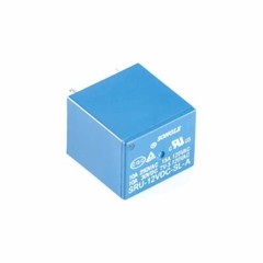 Songle Relay SRU-05V/12V/24VDC-SL-A 15A 4 Pin PCB Mount Relays Blue