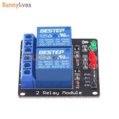3V 3.3V 1/2/4Channel Relay Module Low Level Trigger Relay with LED Relay Output
