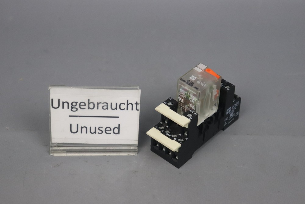 Tele Haase RSS214 E155898 Relay Socket RM730L 6A 250VAC 50/60Hz Unused