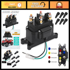 12V 250A Winch Solenoid Relay Contactor for ATV UTV Boat 4×4 Vehicles – 3000-500