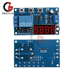 DC12V LED Display Digital Delay Timer Control Switch Relay Module PLC Automation