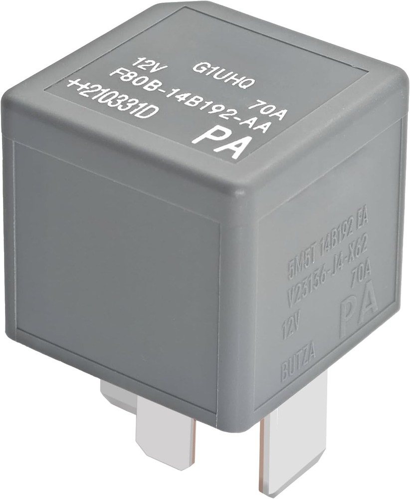 12VDC 70A 4 Pin Automotive Power Relay High Power RelayNumb Number of Items: 1