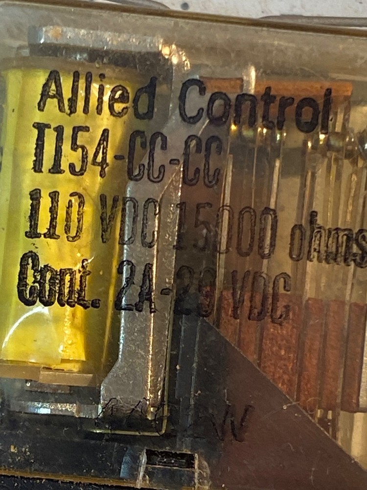 AC Relay ALLLIED CONTROL #T154-CC-CC 2A