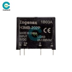 10PCS G3MB-202P DC-AC Solid State Relay Module PCB SSR In 5V DC Out 240V AC 2A