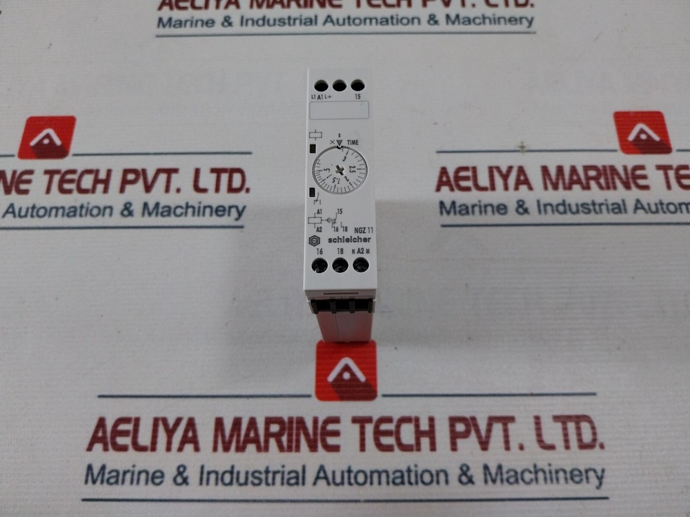 Schleicher NGZ 11 Time Relay AC/DC 24-240V, 50-60Hz
