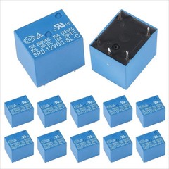 5Pcs SL-C Electromagnetic Relay 5 Pin 10A 5V 12V 24V Coil Industrial Electric