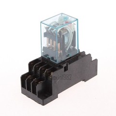New DC12V Coil 4PDT Power Relay MY4NJ HH54P-L 14 Pin w PYF14A Socket Base